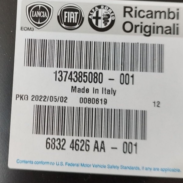 Paralama Esquerdo Fiat Ducato 2018 2019 2020 2021 Original Dianteira Esquerda