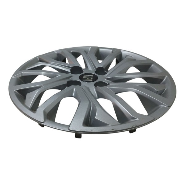 Calota Aro 15 Fiat Argo Cronos 2018 2019 2020 2021 A 2023 Cinza