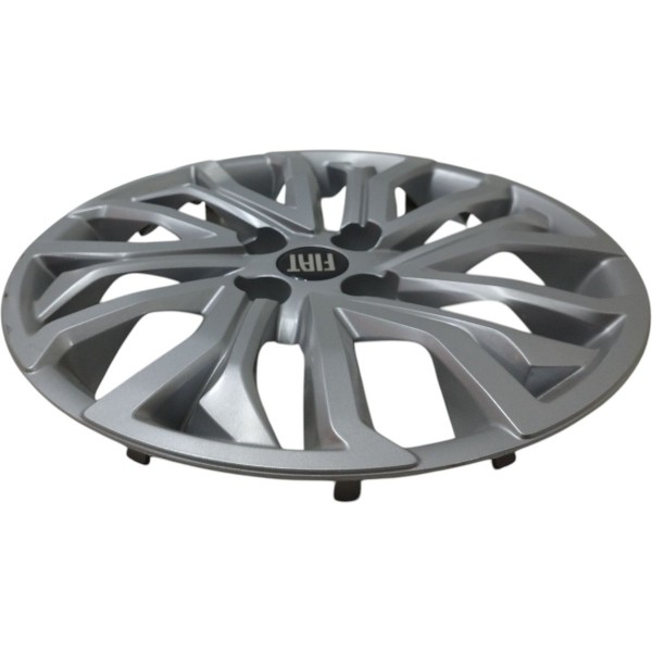 Calota Aro 15 Fiat Argo Cronos 2018 2019 2020 2021 A 2023 Cinza