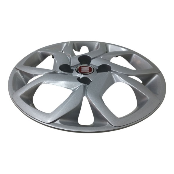 Calota Aro 14 Fiat Mobi 2017 2018 2019 2020 Original Cinza