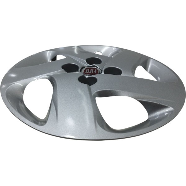 Calota Aro 14 Fiat Mobi 2017 2018 2019 2020 Original Cinza