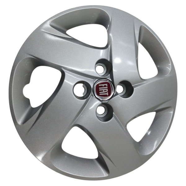 Calota Aro 14 Fiat Mobi 2017 2018 2019 2020 Original Cinza