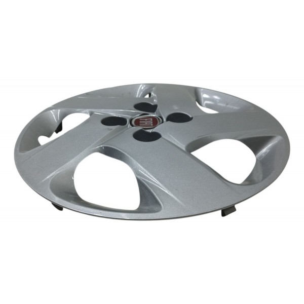 Calota Aro 14 Fiat Mobi 2017 2018 2019 2020 Original Cinza