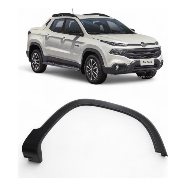 Friso Moldura Paralama Dianteiro Direito Fiat Toro 2016 2024