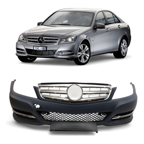 Parachoque Dianteiro Mercedes C180 C200 2012 A 2014 W204