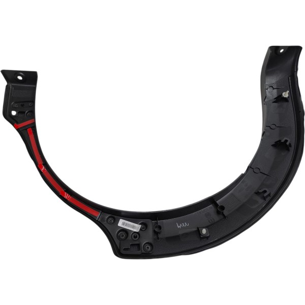 Friso Traseira Esquerda Fiat Mobi 2016 2017 2018 2019 A 2023 Preto