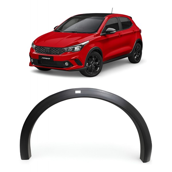 Friso Paralama Dianteira Esquerda Fiat Argo 2017 A 2024
