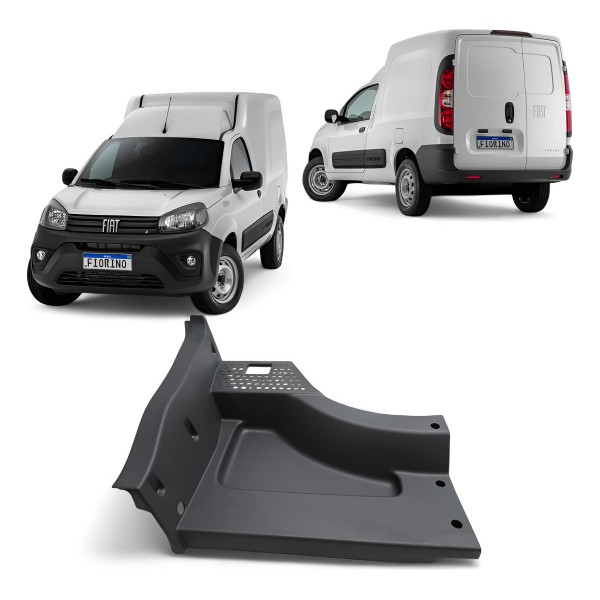 Forro Baú Esquerdo Fiat Fiorino 2014 2015 2016 2017 A 2022