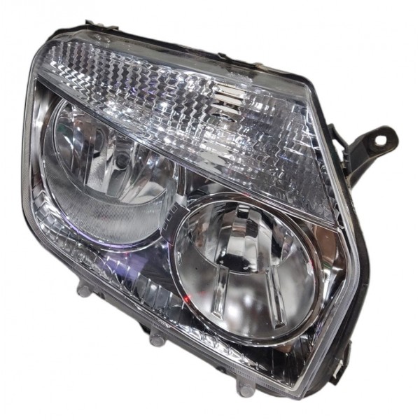 Farol Direito Renault Duster Cromado 2011 2012 2013 2014 Direito/passageiro