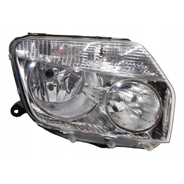 Farol Direito Renault Duster Cromado 2011 2012 2013 2014