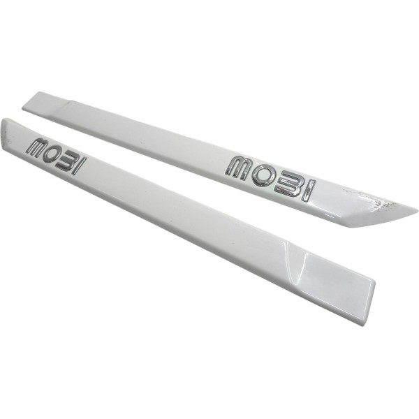 Kit Friso Porta Fiat Mobi 2017 2018 2019 2020 A 2022 Branco Branco