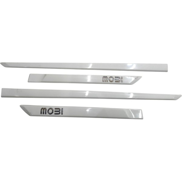 Kit Friso Porta Fiat Mobi 2017 2018 2019 2020 A 2022 Branco Branco