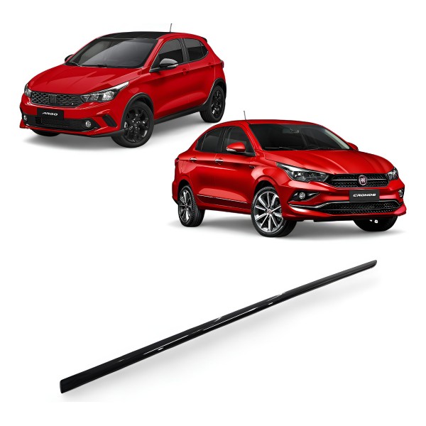 Friso Porta Dianteira Esquerda Fiat Argo Cronos 2018 A 2024
