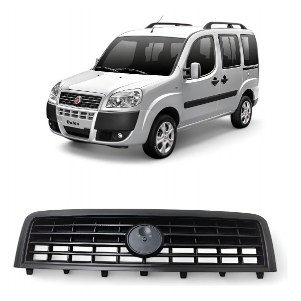 Grade Central Dianteira Fiat Doblo 2010 2011 2012 A 2020