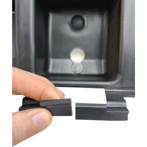 Absorvedor Alma Dianteira Fiat Toro 2016 A 2021 Com Detalhe