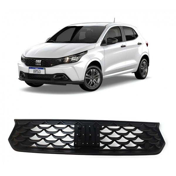 Grade Dianteira Radiador Fiat Argo 2017 2018 2019 2020 2023