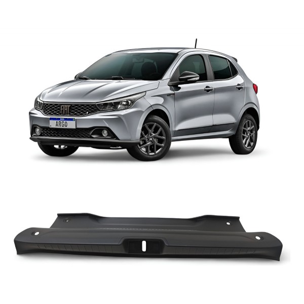 Soleira %amoa Traseira Fiat Argo 2018 2019 2020 2021 2022