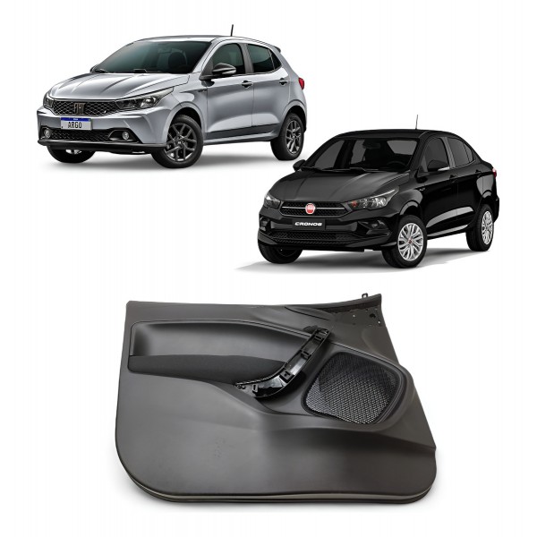 Forro Porta Dianteira Esquerda Fiat Argo Cronos 2018 A 2023