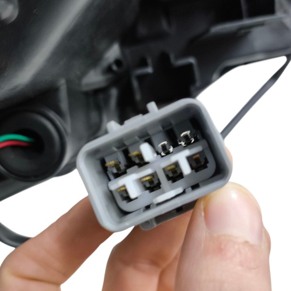 Farol Esquerdo Toyota Corolla 2018 2019 Máscara Negra Led Esquerdo/motorista