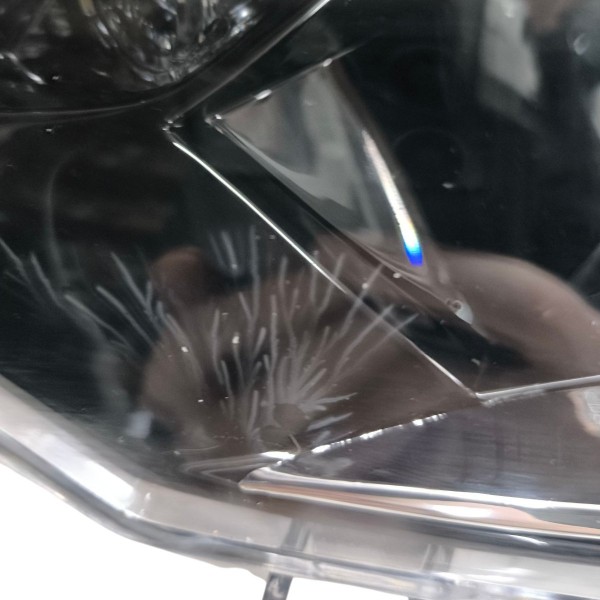 Farol Esquerdo Toyota Corolla 2018 2019 Máscara Negra Led Esquerdo/motorista