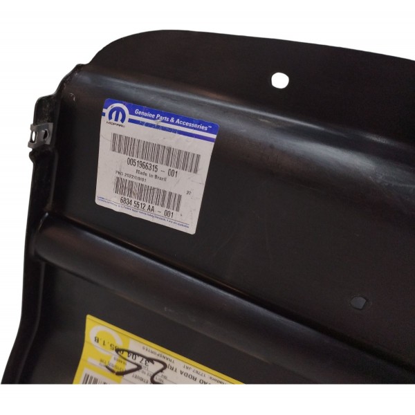 Parabarro Traseira Esquerda Fiat Toro 2016 2017 2018 A 2021