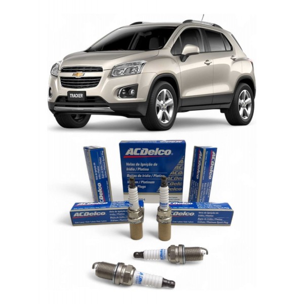 Jogo De Velas Cruze Tracker Sonic 1.8 1.6 16v Original