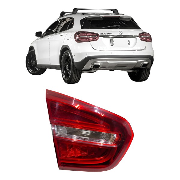 Lanterna Esquerda Tampa Mercedes Gla200 2014 2015 A 2018 Esquerdo/motorista Vermelho Lanterna Esquerda Tampa Mercedes Gla200 2014 2015 A 2018 Esquerdo/motorista Vermelho