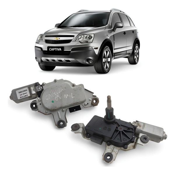Motor Máquina Parabrisa Traseiro Gm Captiva 2008 2009 A 2017