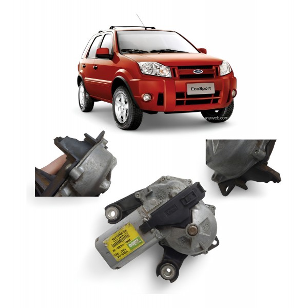 Motor Máquina Parabrisa Traseiro Ecosport Fiesta 2003 A 2012