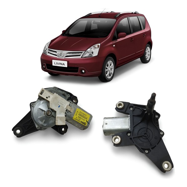 Motor Limpador Parabrisa Traseiro Nissan Livina 2008 A 2012