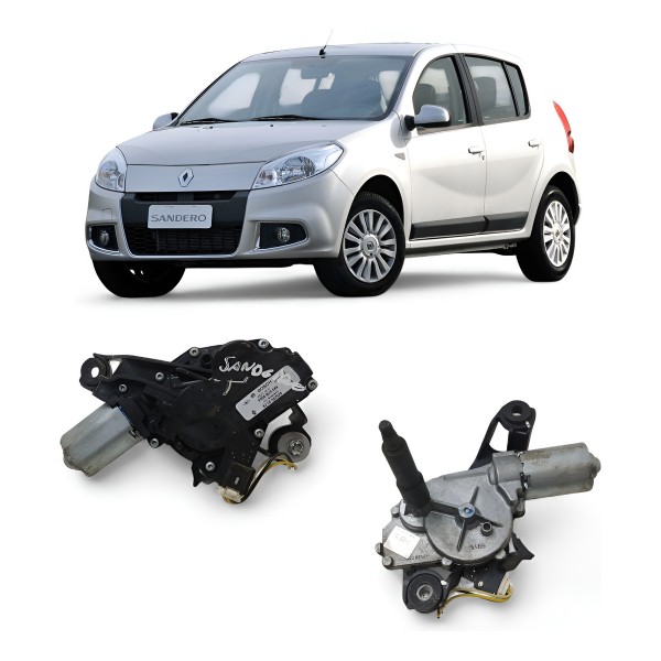 Motor Limpador Parabrisa Traseiro Renault Sandero 2007 2011