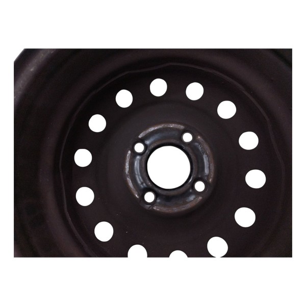 Roda Ferro Aro 14 Toyota 5½jx14 4 Furos Original Preto