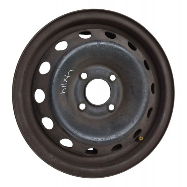 Roda Ferro Aro 14 Toyota 5½jx14 4 Furos Original Preto