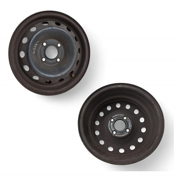 Roda Ferro Aro 14 Toyota 5½jx14 4 Furos Original