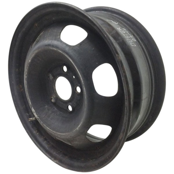 Roda Ferro Aro 16 Renault Duster Oroch 5 Furos Estepe Orig Preto