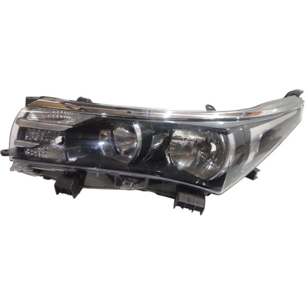 Farol Esquerdo Toyota Corolla 2015 2016 2017 Máscara Negra Esquerdo/motorista