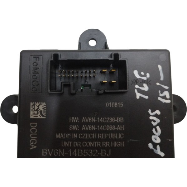 Modulo Conforto Bv6n14b532bj Ford Focus 2014 2015 2016 2017