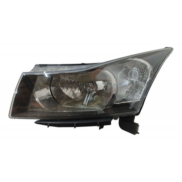 Farol Esquerdo Gm Cruze 2011 2012 2013 A 2016 Máscara Negra Esquerdo/motorista