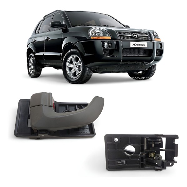 Maçaneta Interna Esquerda Hyundai Tucson 2007 2008 A 2015
