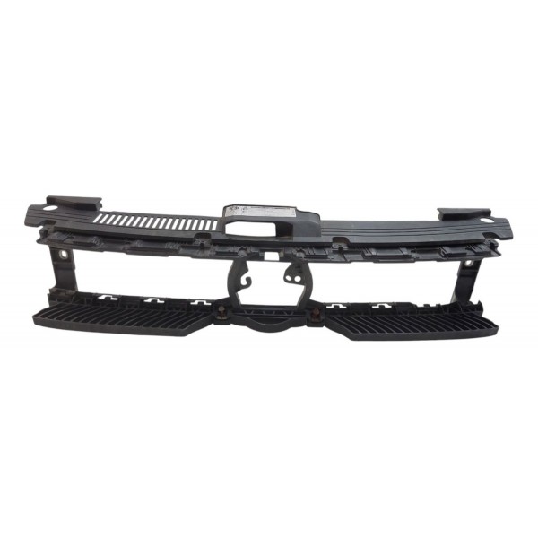 Grade Dianteira Radiador Vw Polo Virtus 2019 2020 A 2024 Preto Fosco