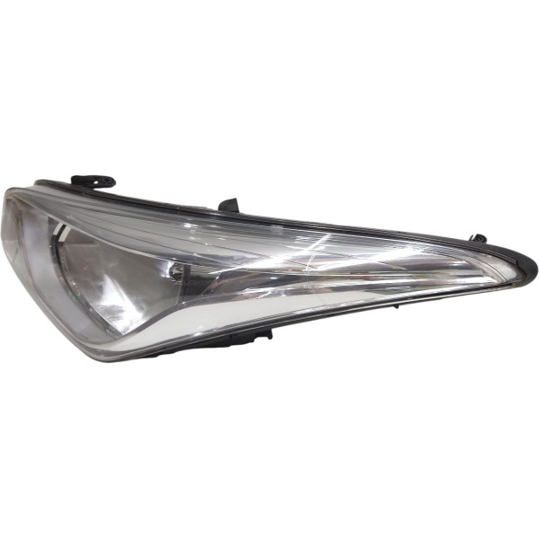 Farol Esquerdo Hyundai Hb20 2012 2013 A 2019 Cromado Esquerdo/motorista