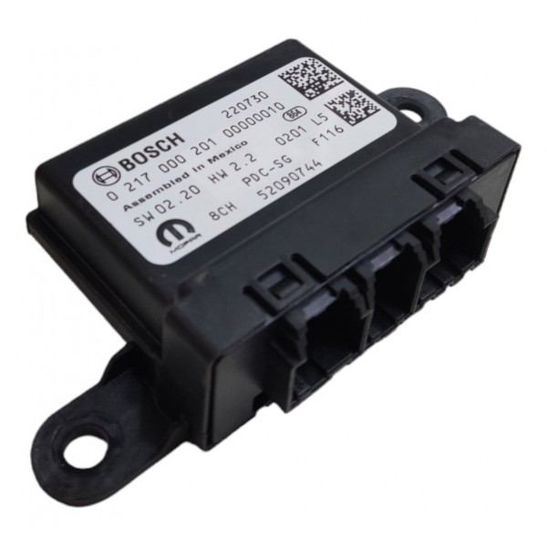 Modulo Sensor Estacionamento Fiat Toro Ranch 2022 2023 2024 Preto