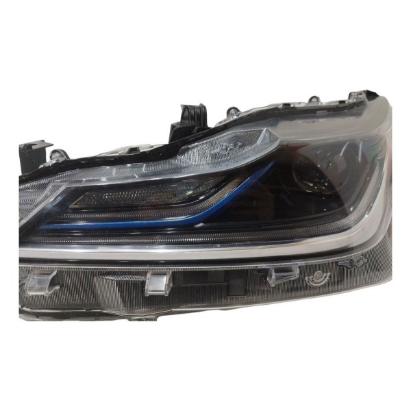 Farol Esquerdo Corolla Híbrido Friso Azul 2020 2021 2022 Led Direito/passageiro