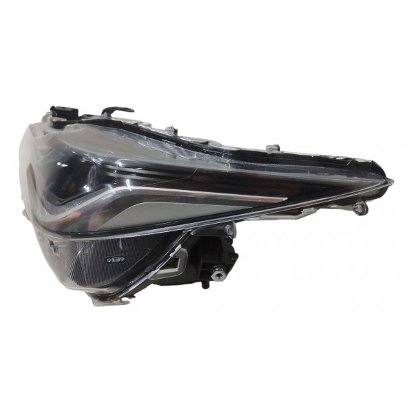 Farol Esquerdo Corolla Híbrido Friso Azul 2020 2021 2022 Led Direito/passageiro