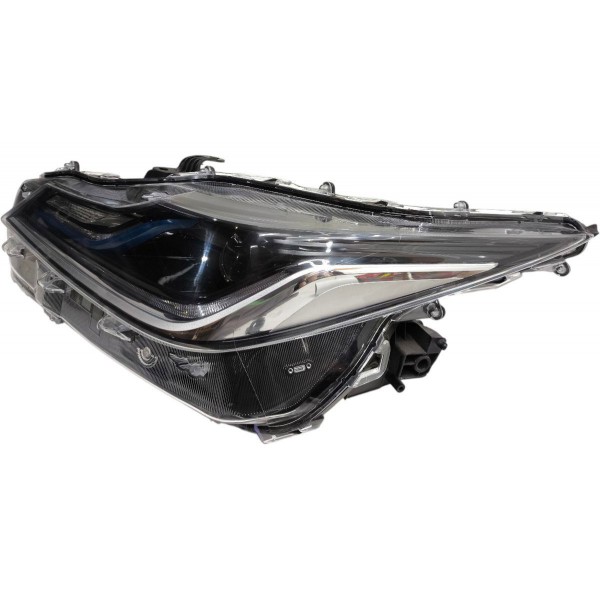 Farol Esquerdo Corolla Híbrido Friso Azul 2020 2021 2022 Led Esquerdo/motorista