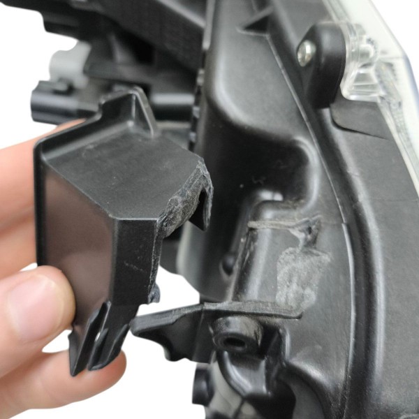 Farol Esquerdo Corolla Híbrido Friso Azul 2020 2021 2022 Led Esquerdo/motorista