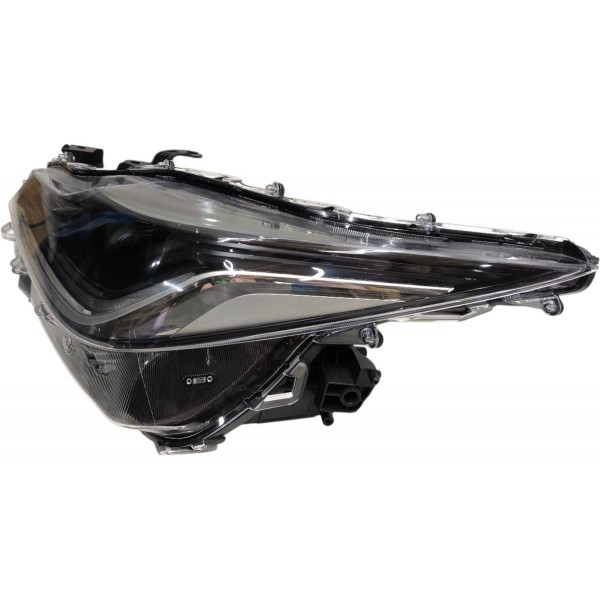 Farol Esquerdo Corolla Híbrido Friso Azul 2020 2021 2022 Led Esquerdo/motorista