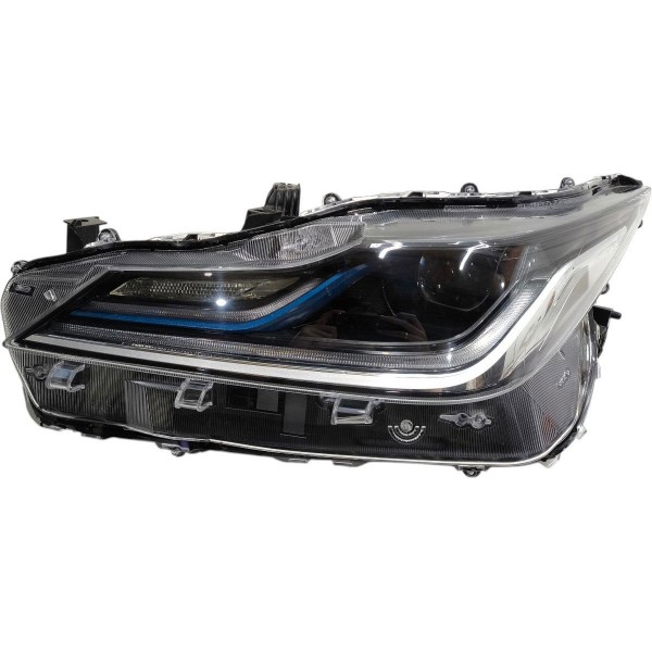 Farol Esquerdo Corolla Híbrido Friso Azul 2020 2021 2022 Led Esquerdo/motorista
