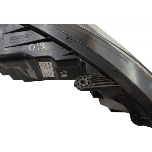 Farol Esquerdo Hyundai Hb20 2012 2013 A 2019 Máscara Negra Esquerdo/motorista