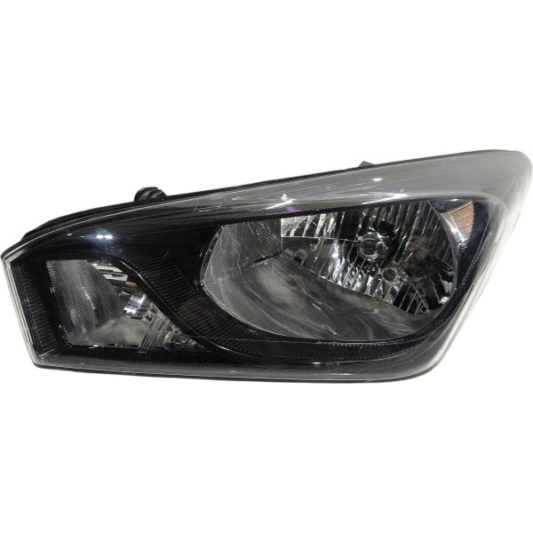 Farol Esquerdo Hyundai Hb20 2012 2013 A 2019 Máscara Negra Esquerdo/motorista